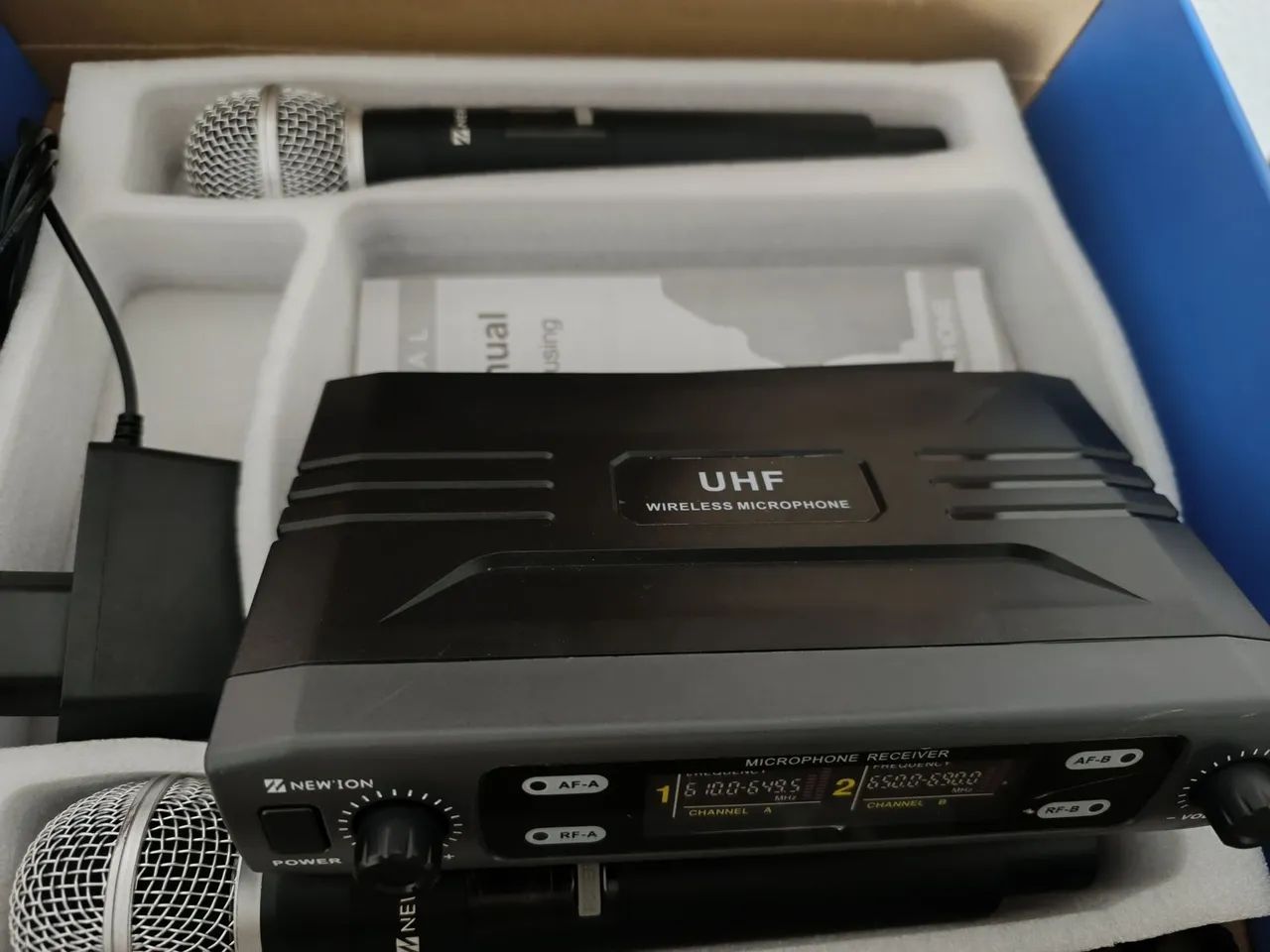 Vendo par de microfones sem fio zero  - Foto 2