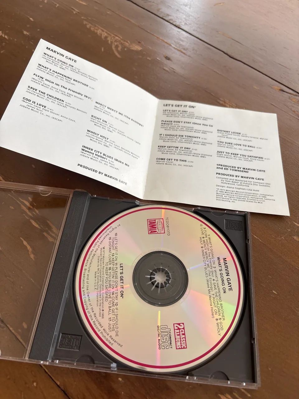 Cd Marvin Gaye What?s going on / Let?s Get it On - Foto 5
