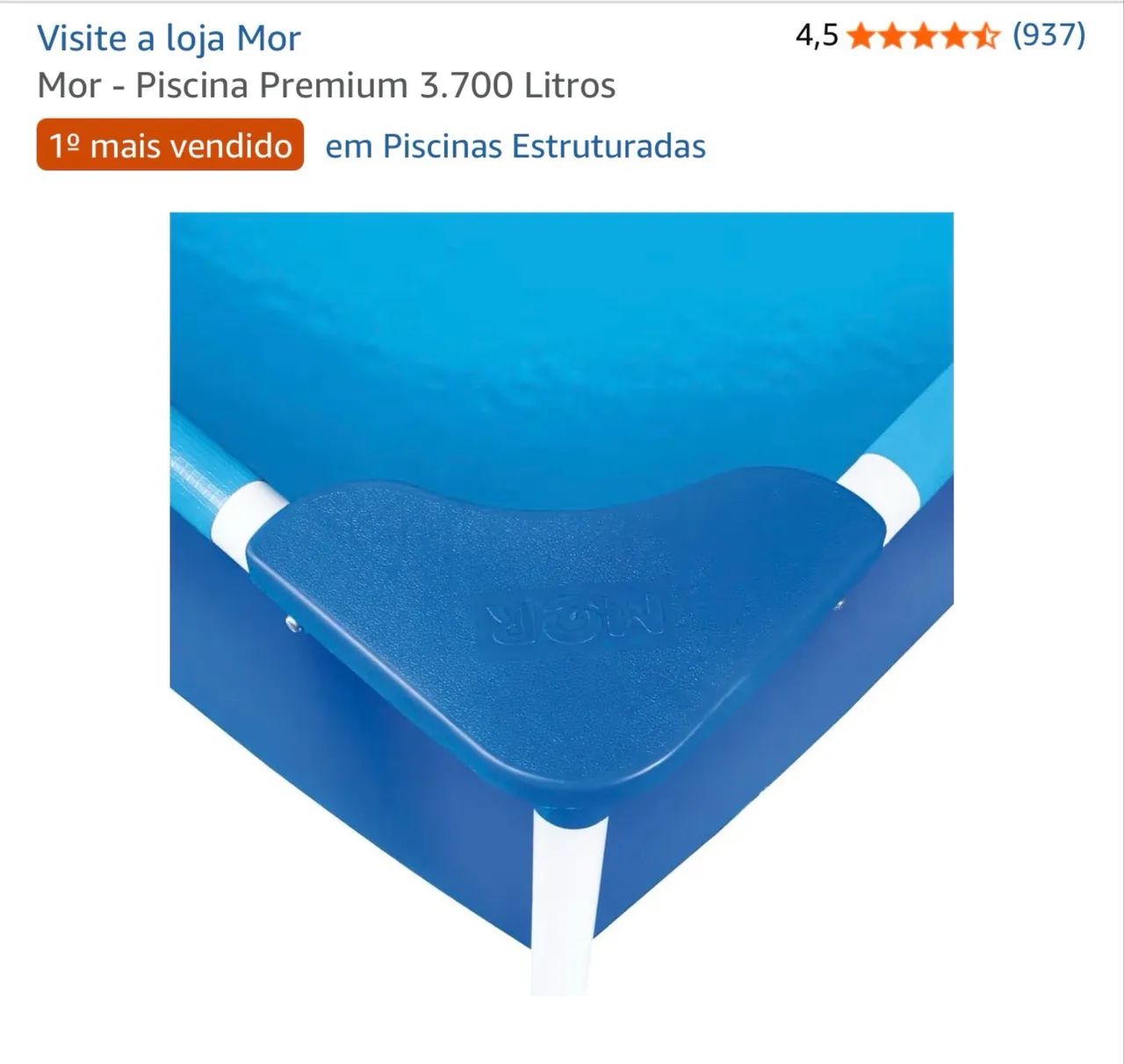 Piscina MOR 3.700L + capa  - Foto 5