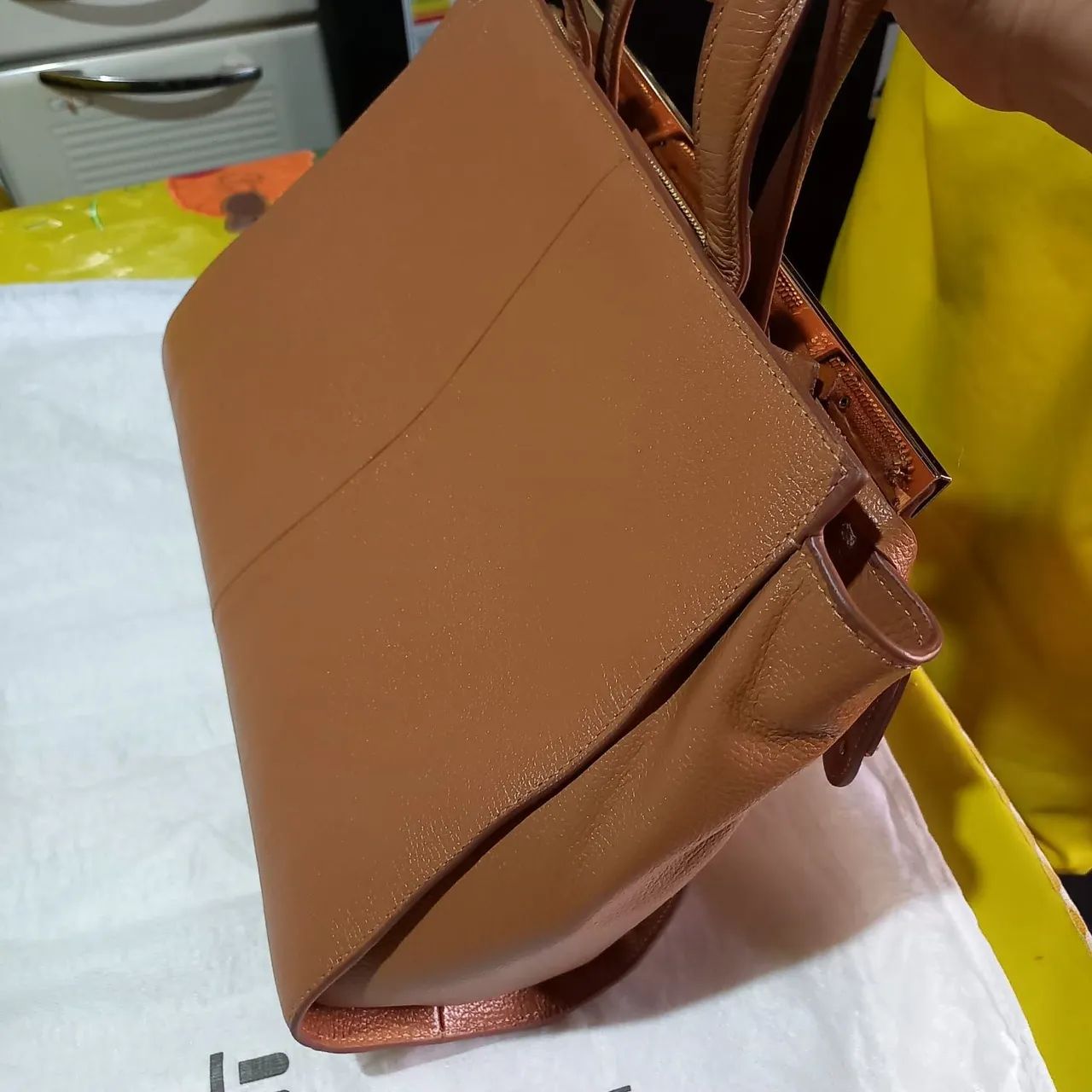 Bolsa Jorge bischoff original semi novo  - Foto 4