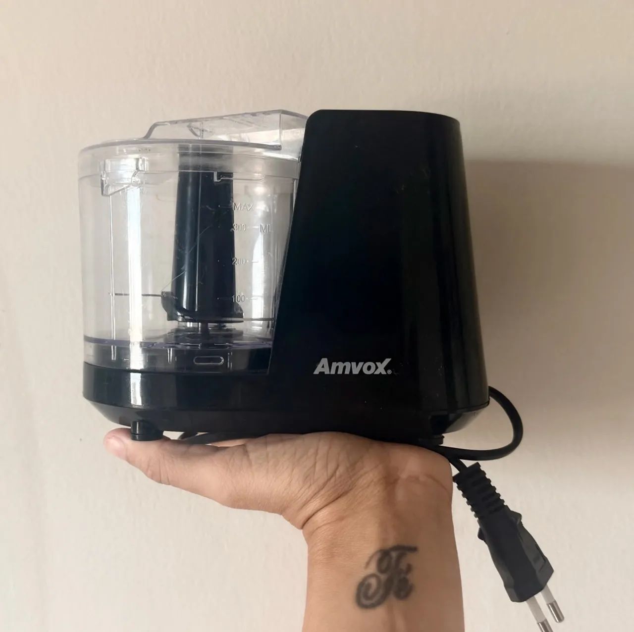 Mini processador elétrico Amvox