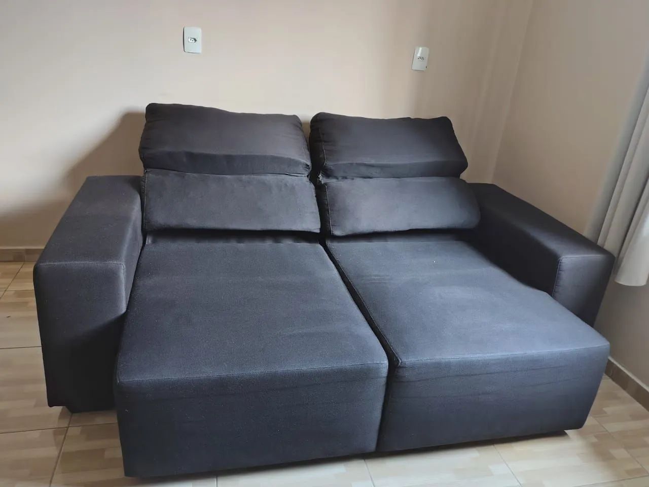 Sofá retrátil e reclinável - Foto 4