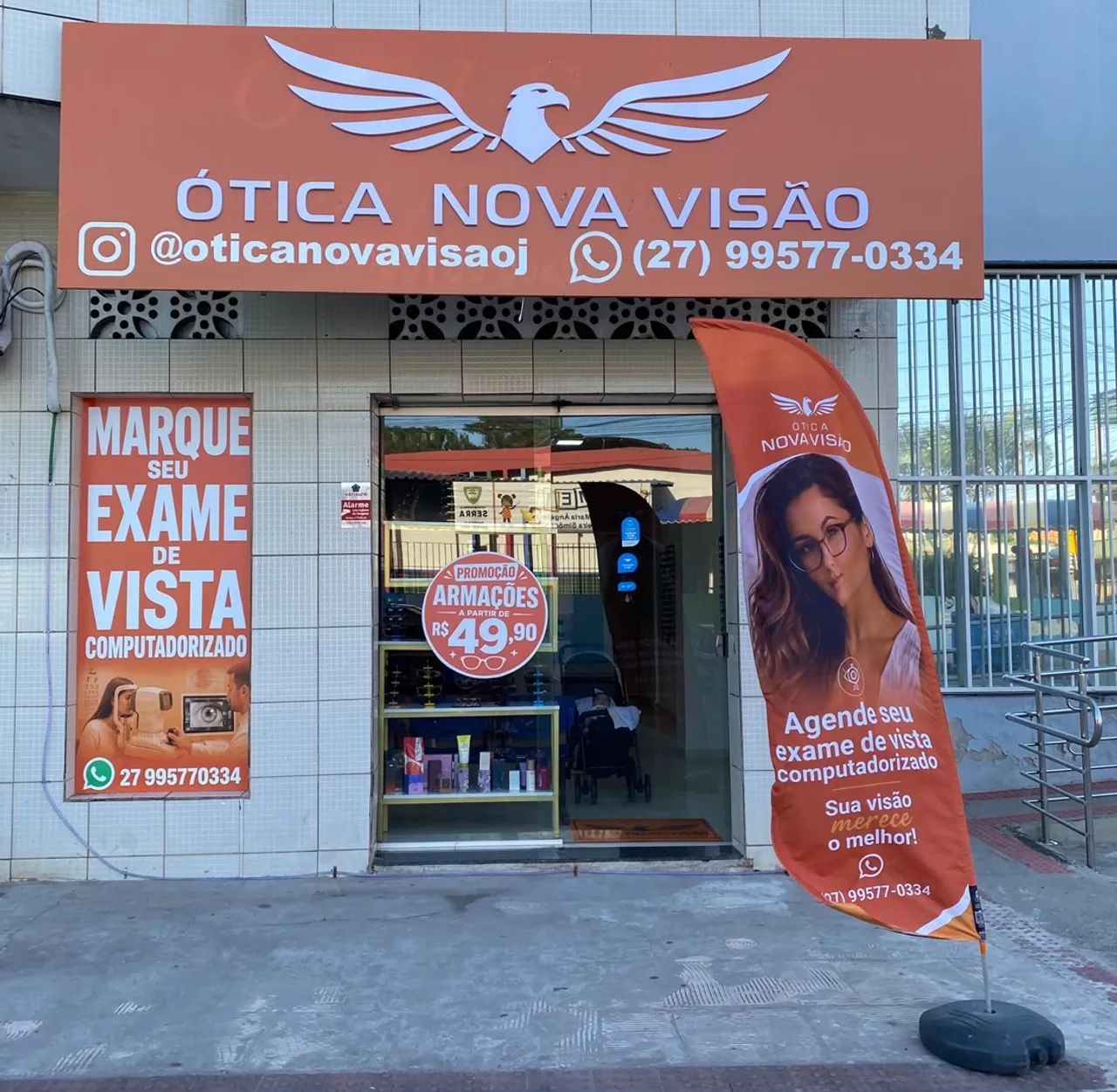 ÓTICA COMPLETA À VENDA 