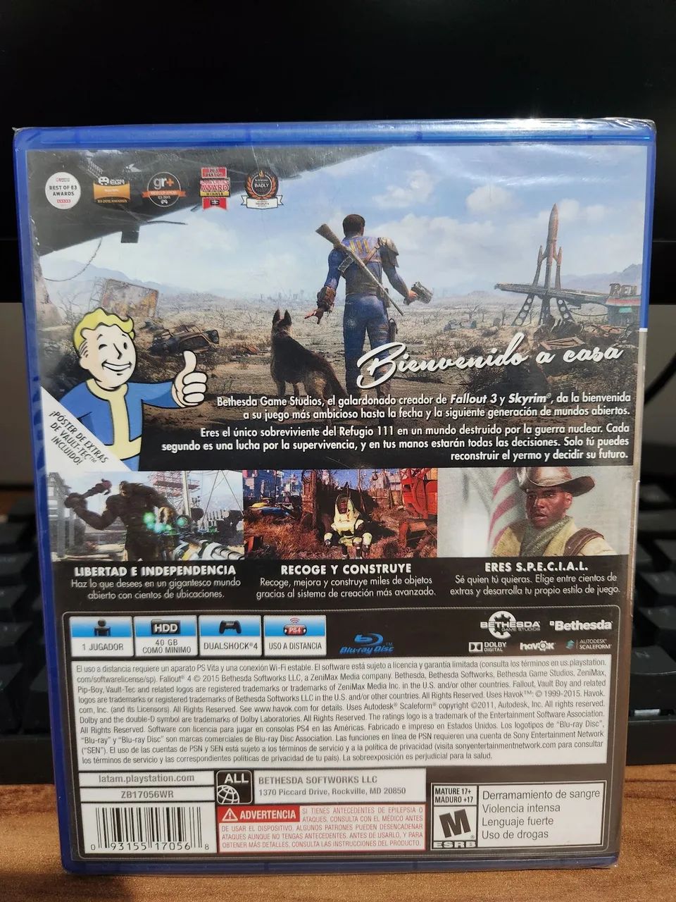 Fallout 4 lacrado ps4 - Foto 2