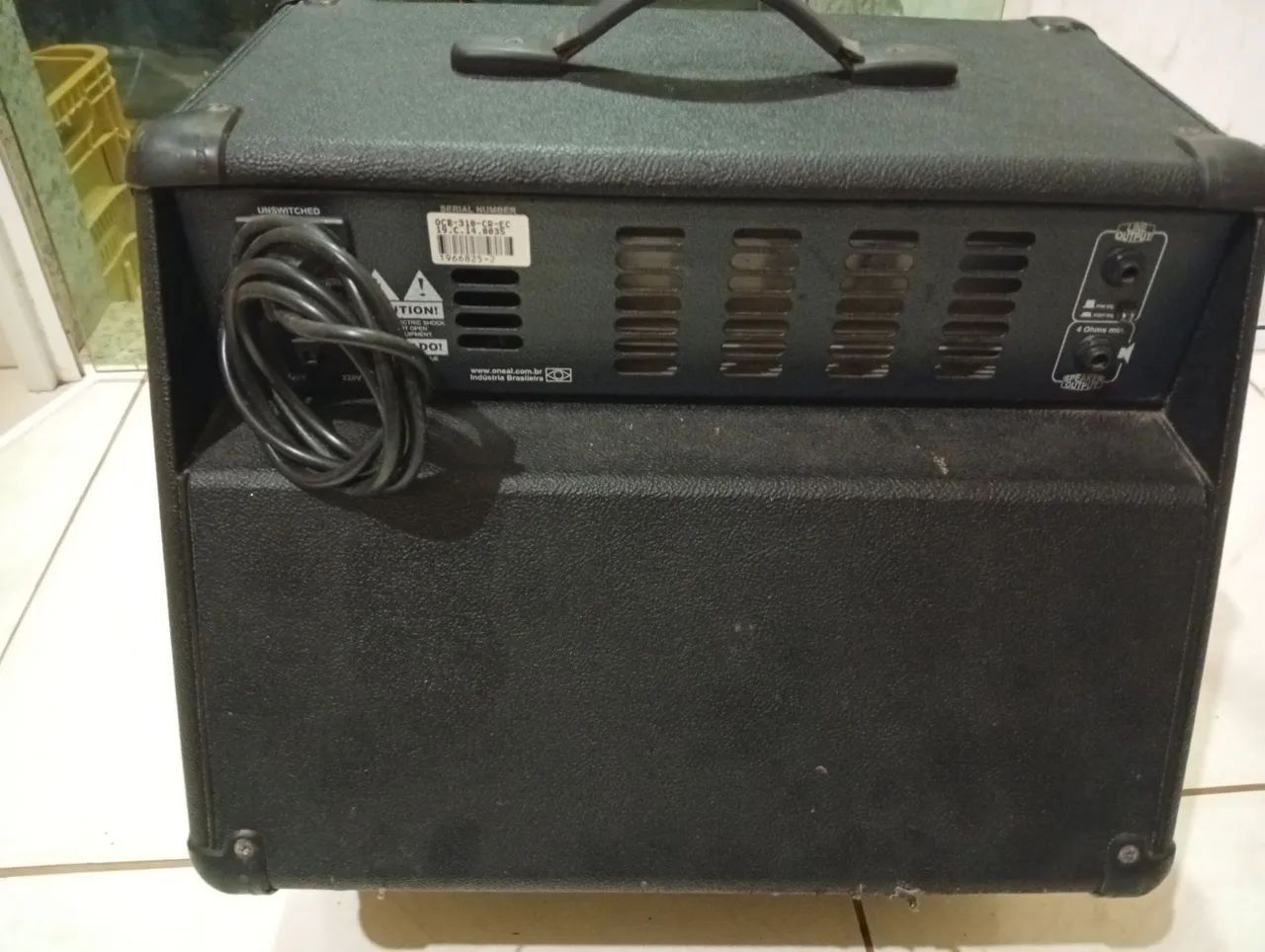 Caixa amplificada para baixo e guitarra - Foto 2