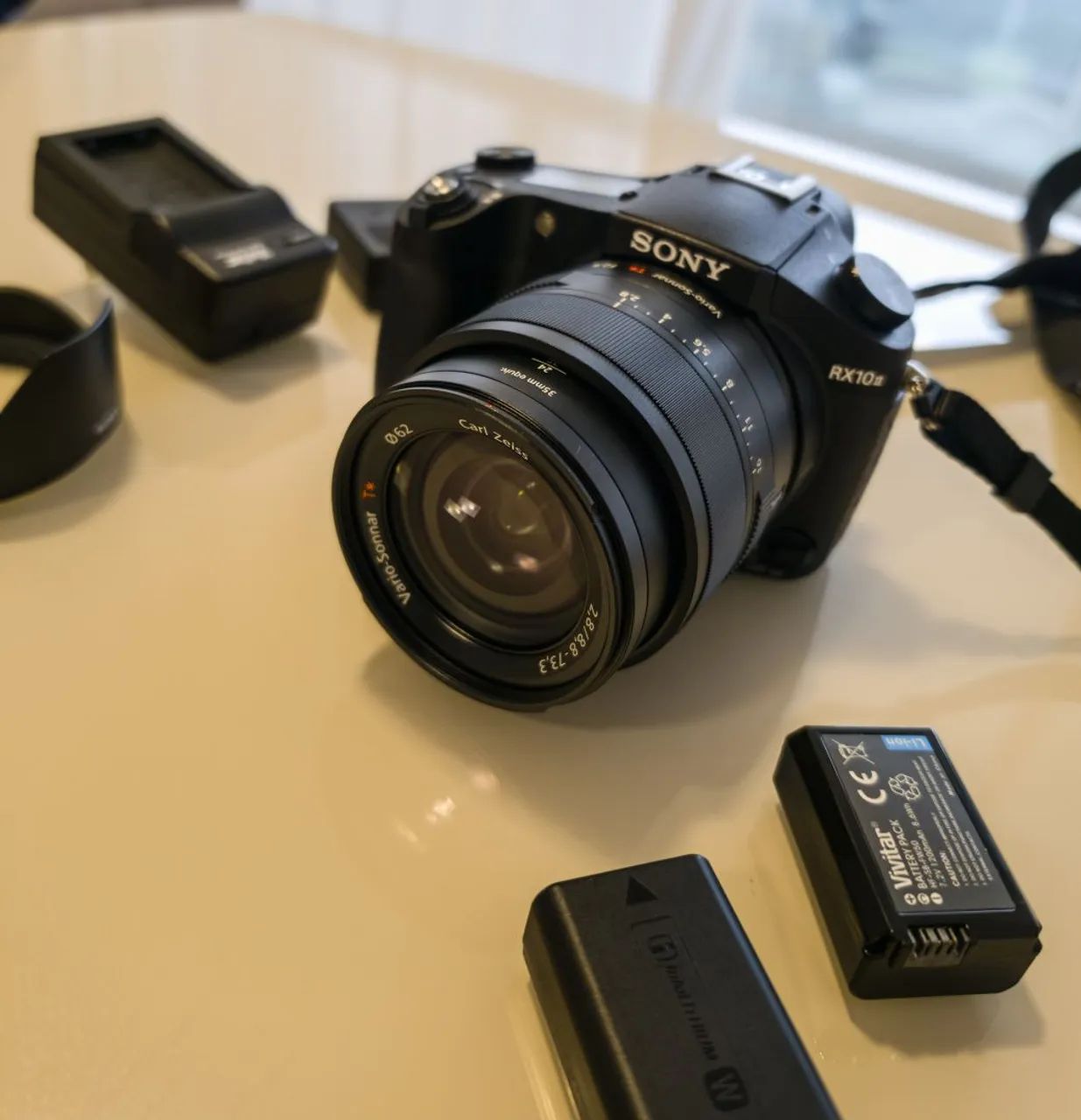 [SÓ VENDA] Câmera Sony RX10 Mkii Perfeito Estado S-log2 4K Lentes Zeiss - Foto 5