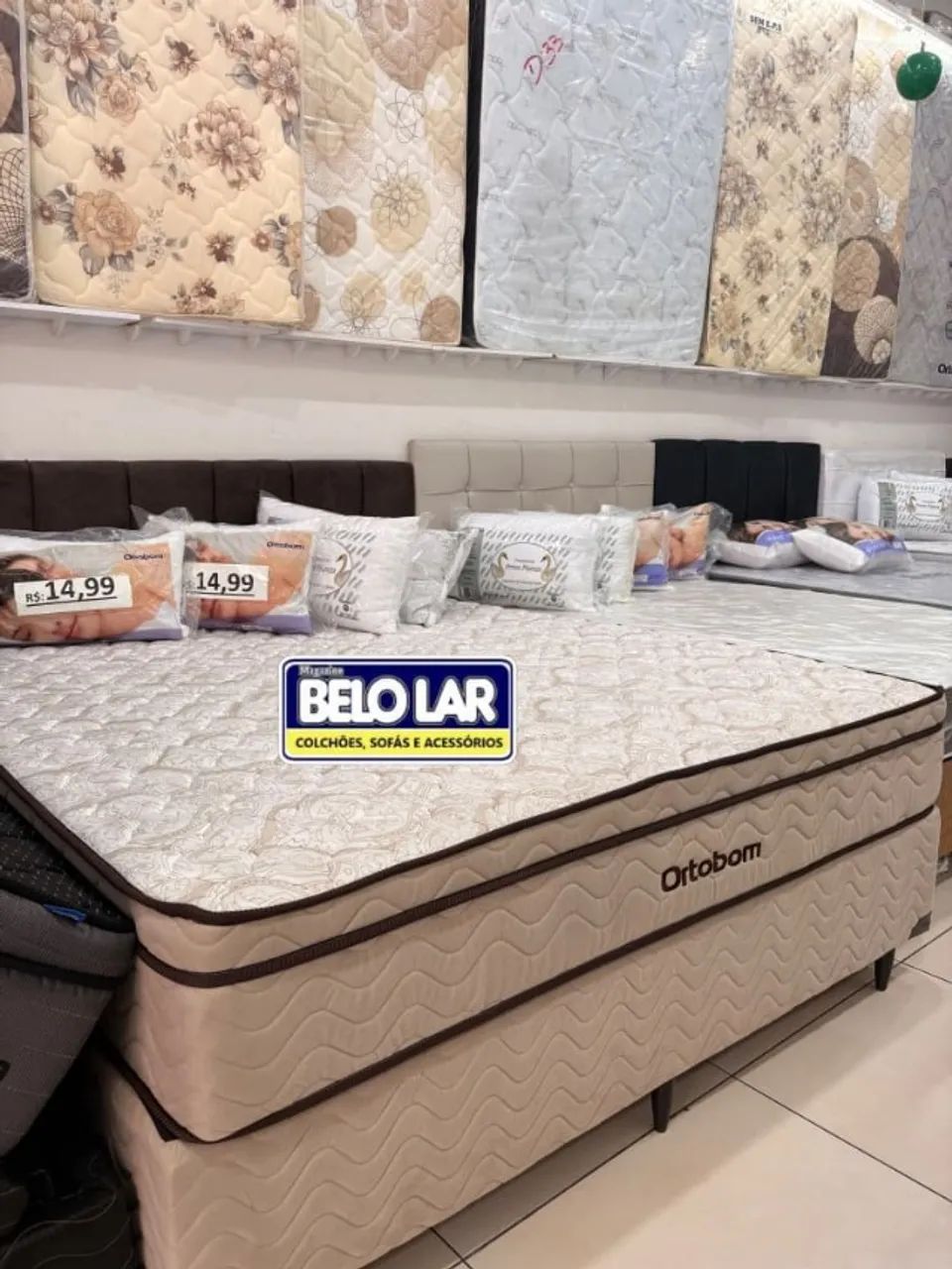 Cama Pro Vida Ortobom + Base - Foto 3