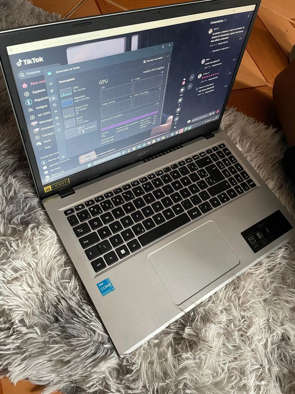 Notebook gamer semi novo  - Foto 4