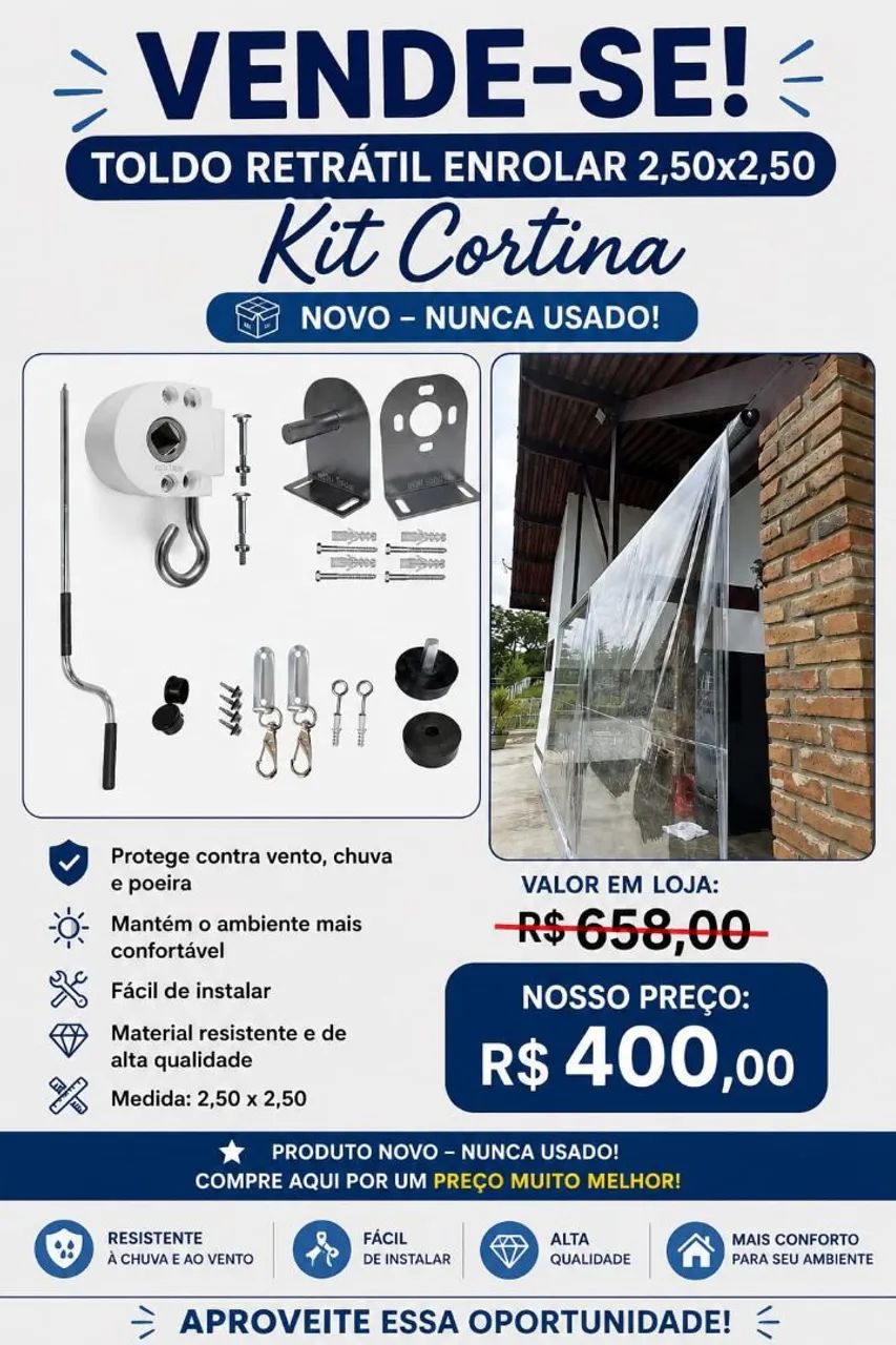 Toldo novo - Foto 2