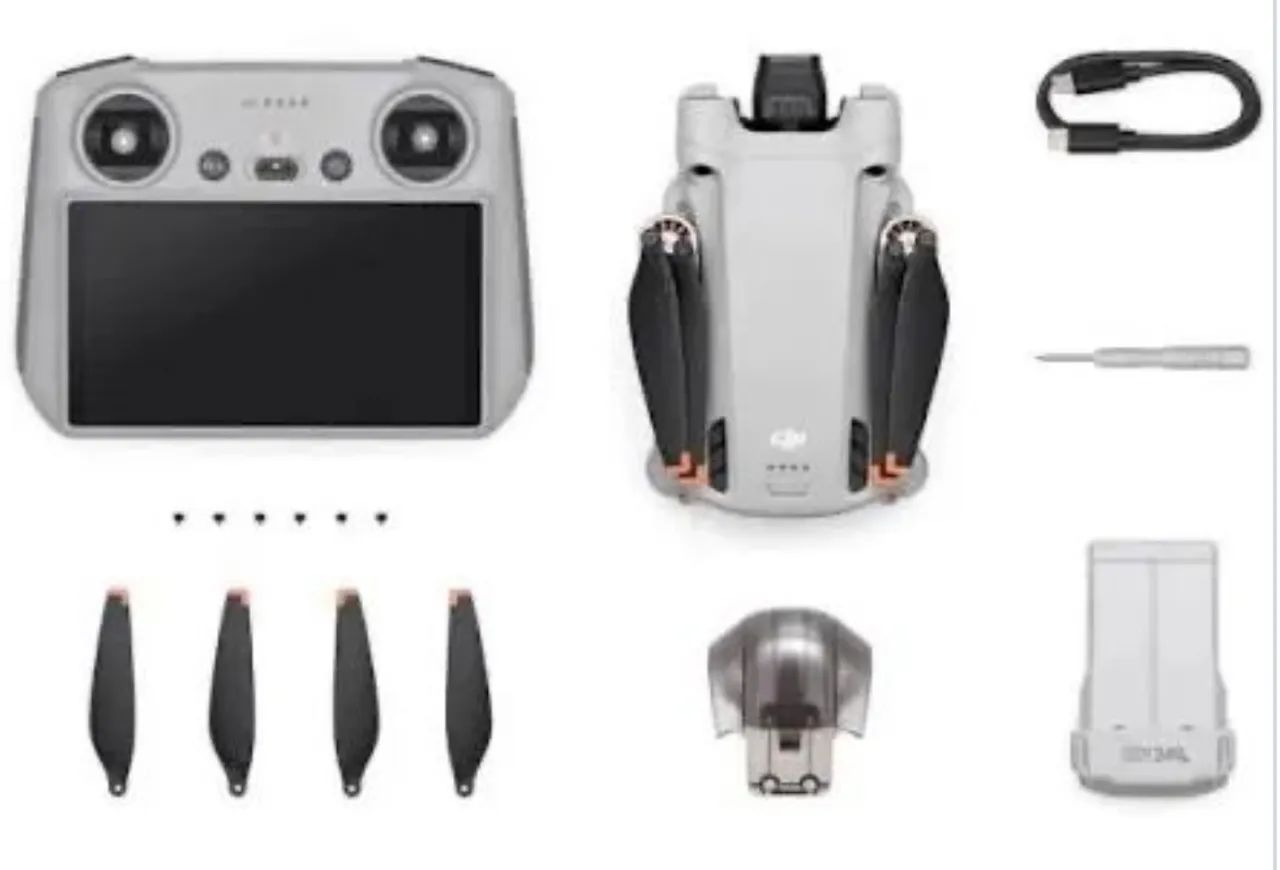 Drone DJI Mini 3 - Controle com Tela - LACRADO! - Foto 2