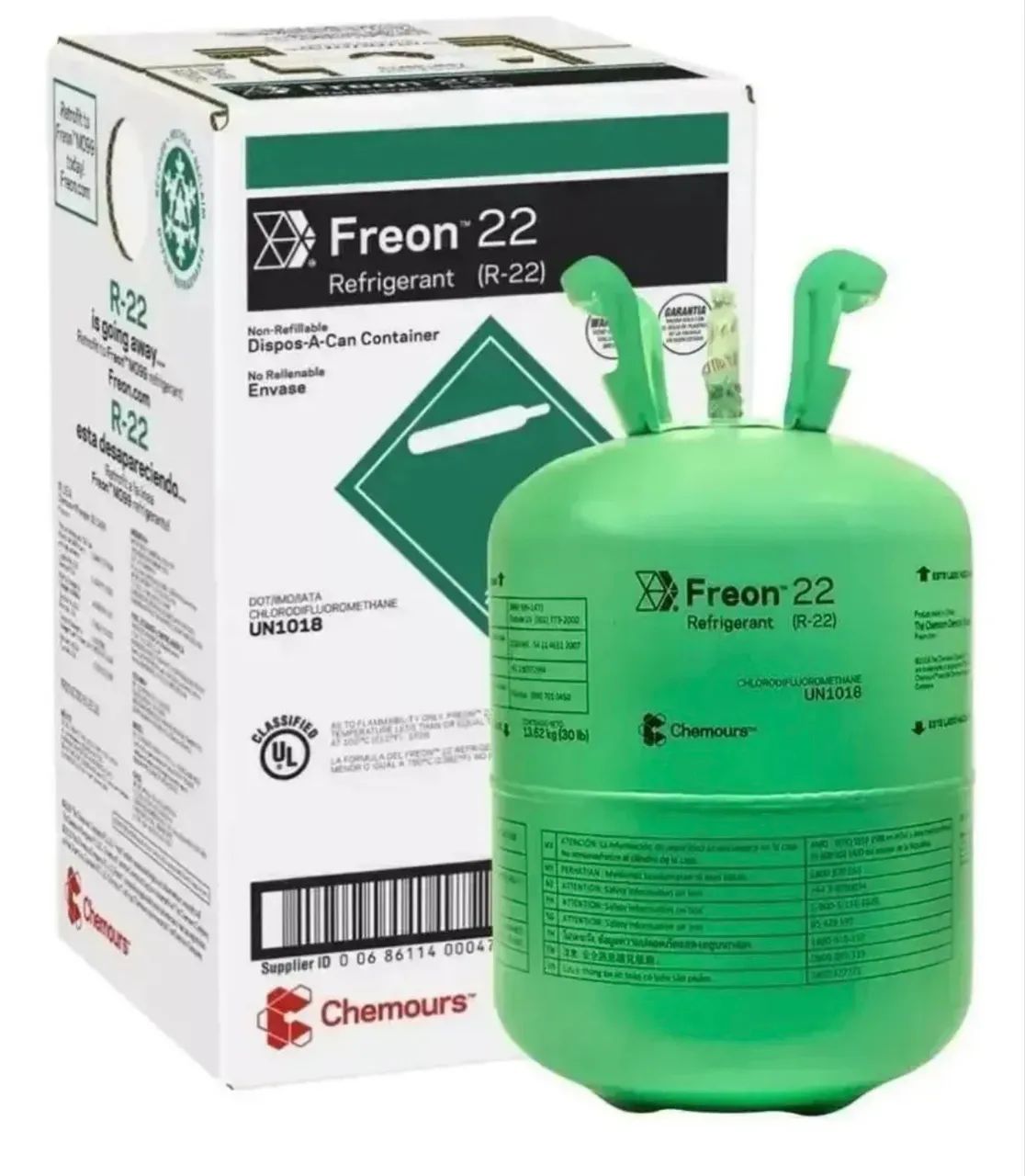 Fluido refrigerante R22