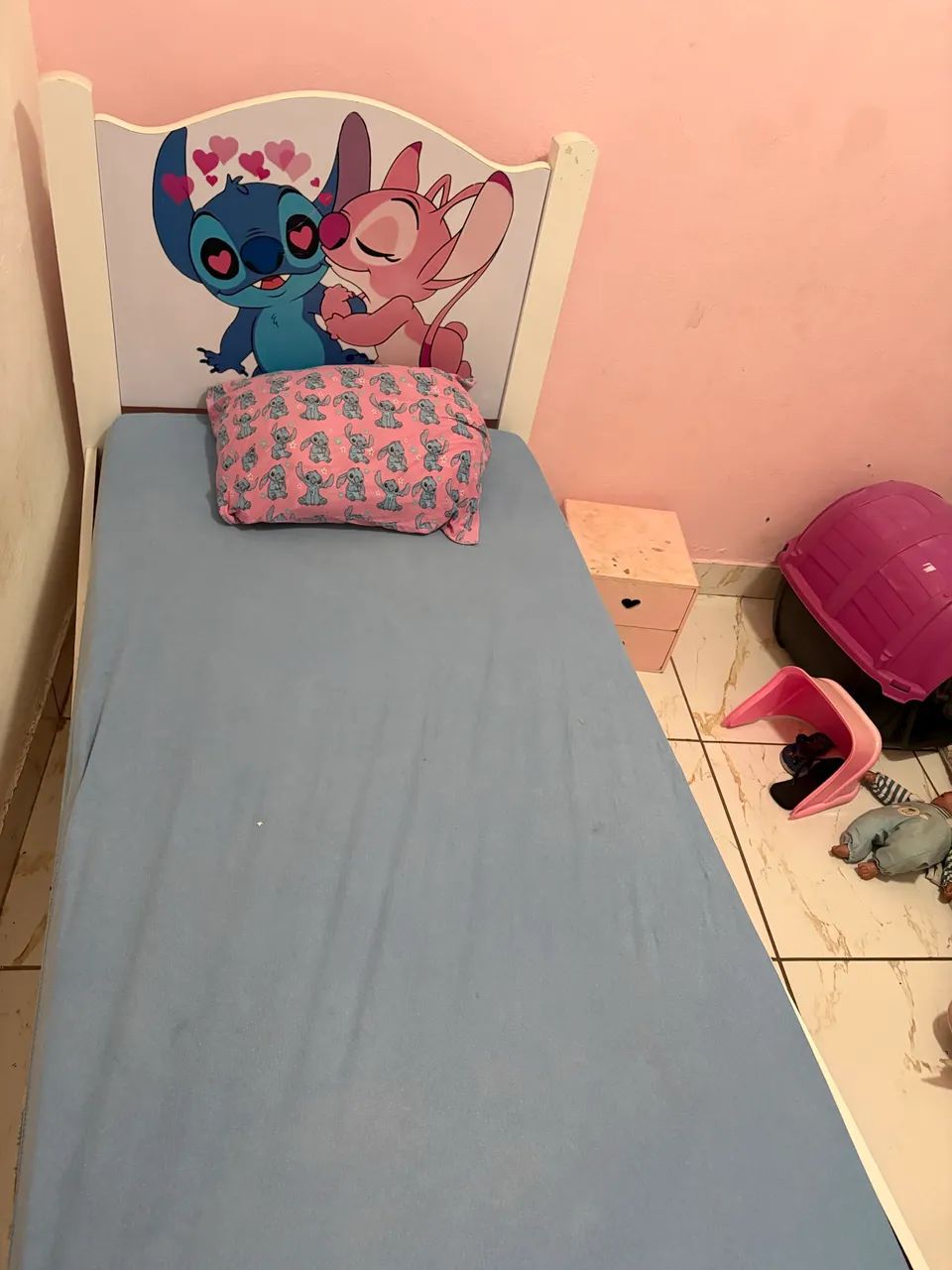 Cama infantil stitch 100% MDF - Foto 2