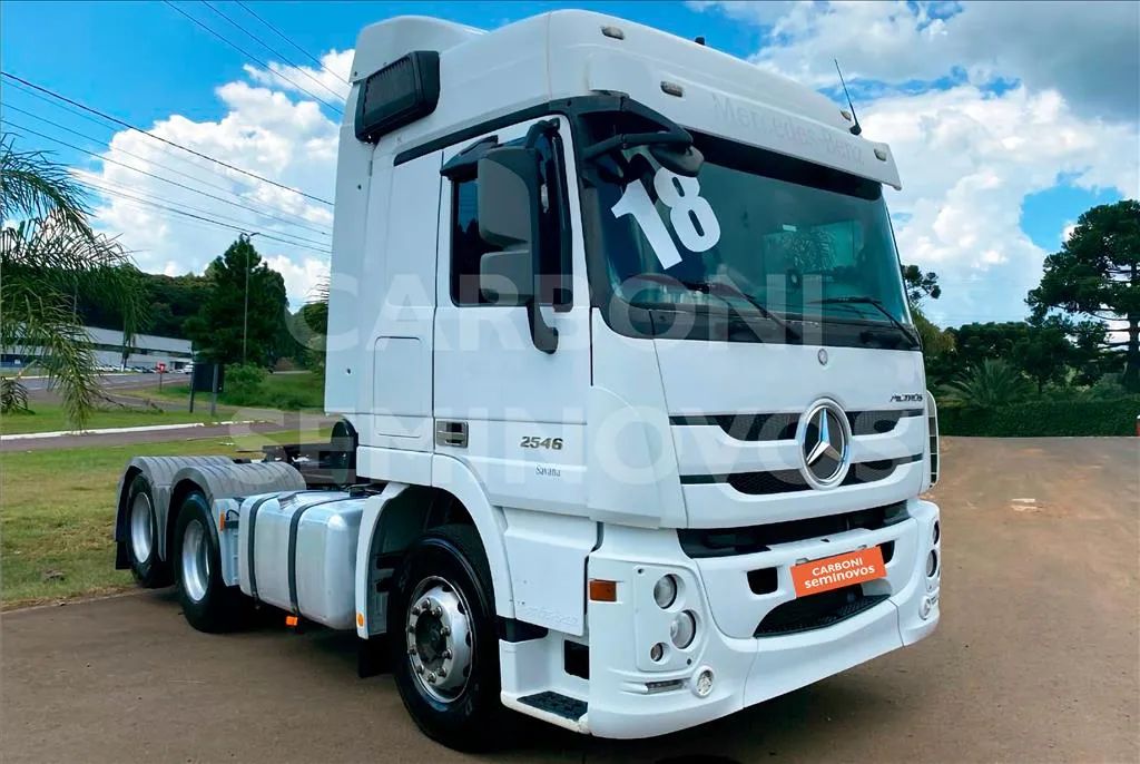 MERCEDES-BENZ ACTROS 2546 LS 6X2, ANO 2017/18 - Foto 3