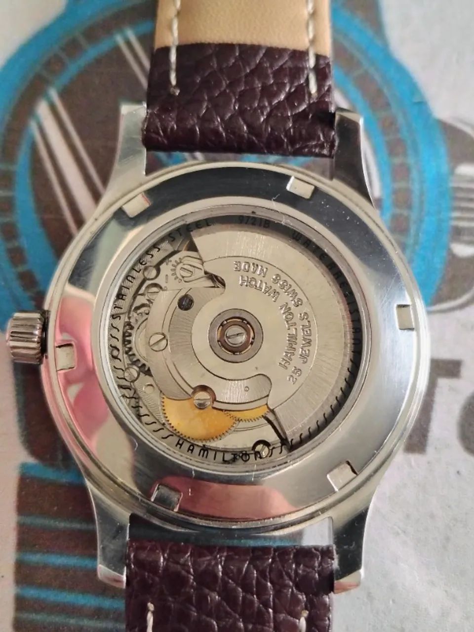 RELOGIO HAMILTON KAKHI  AUTOMATICO 36MM - Foto 3
