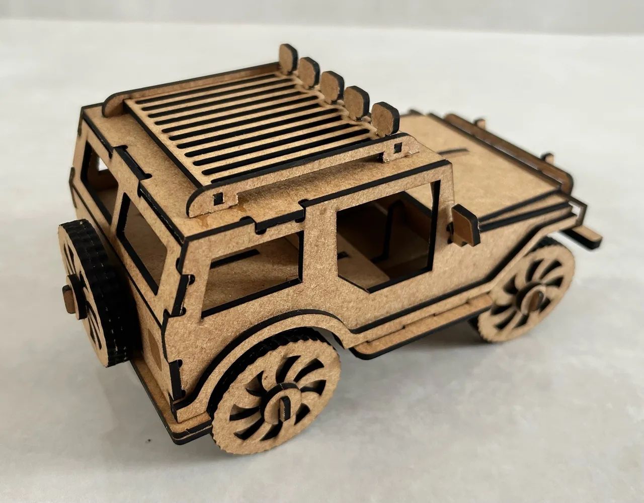 CARRINHO EM MDF 3 MM - DECORAÇÃO E COLEÇÃO - Foto 5