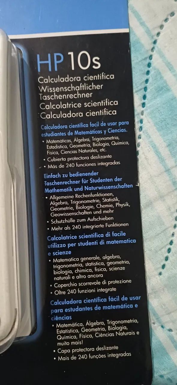 Calculadora científica hp 10S original lacrada  - Foto 2