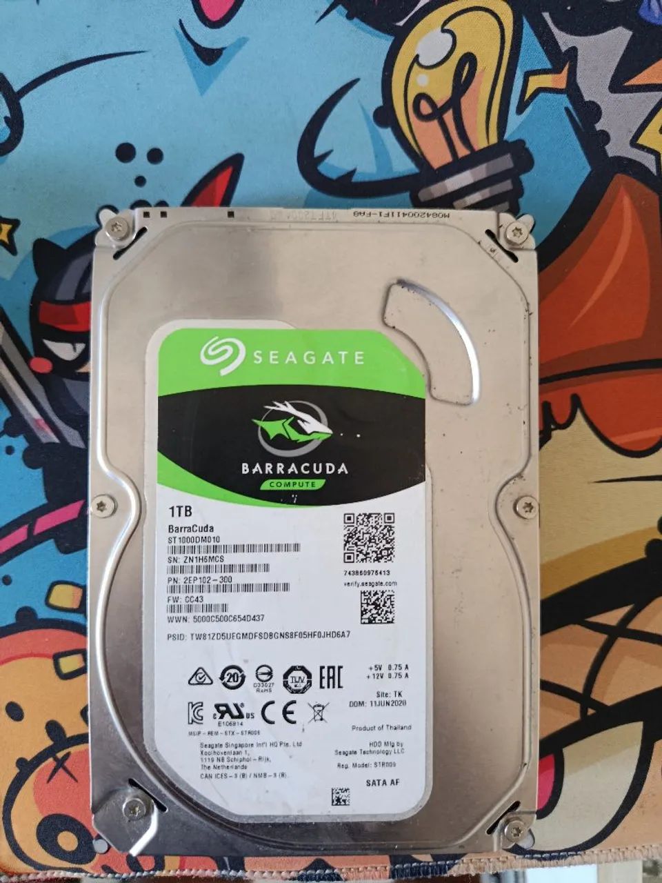 HD 1 tb seagate, aceito ofertas 