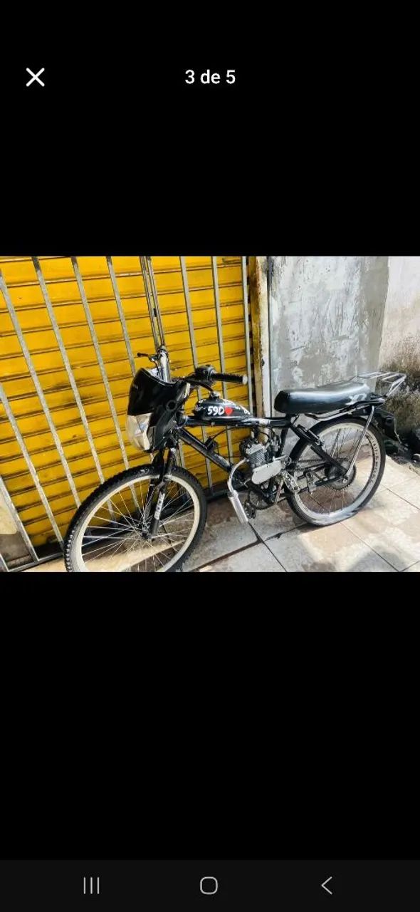 Beke motorizada 90cc moto 2 tempo  - Foto 4