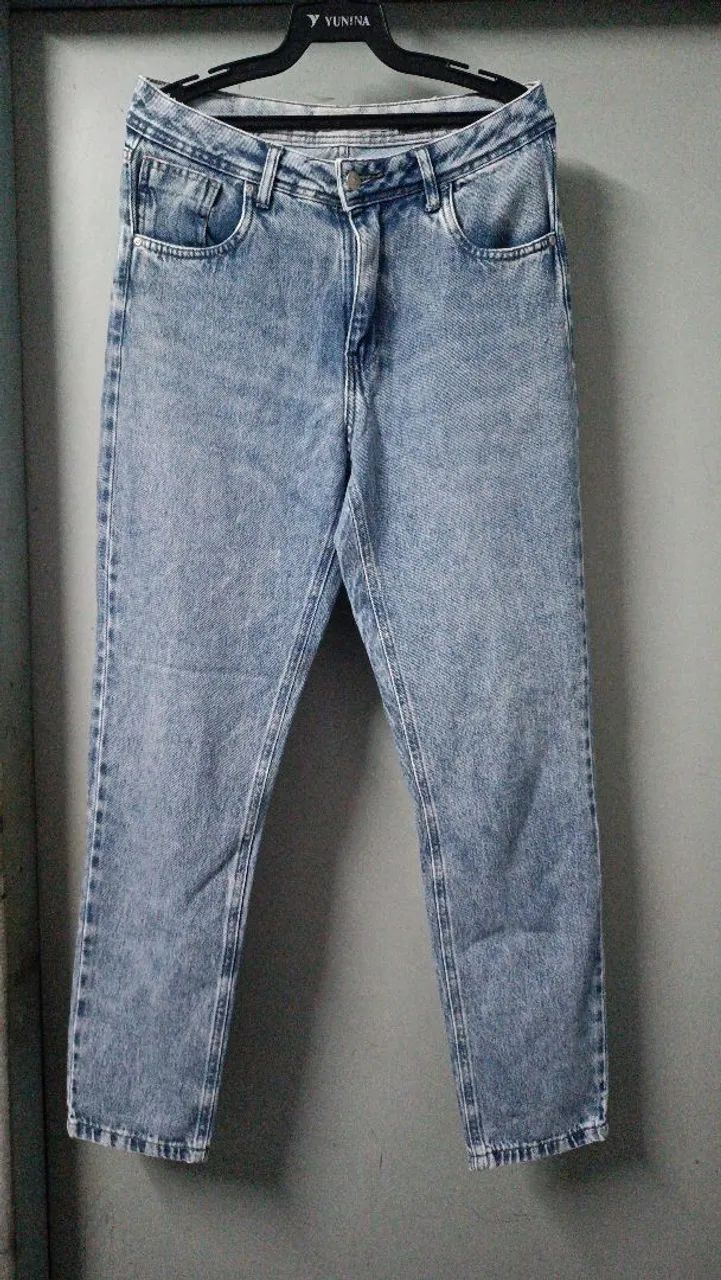 Calça jeans Mom