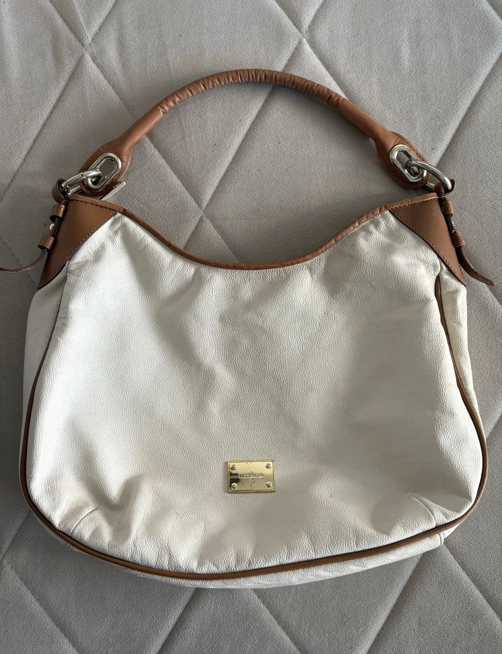 Bolsa luz da lua off-white