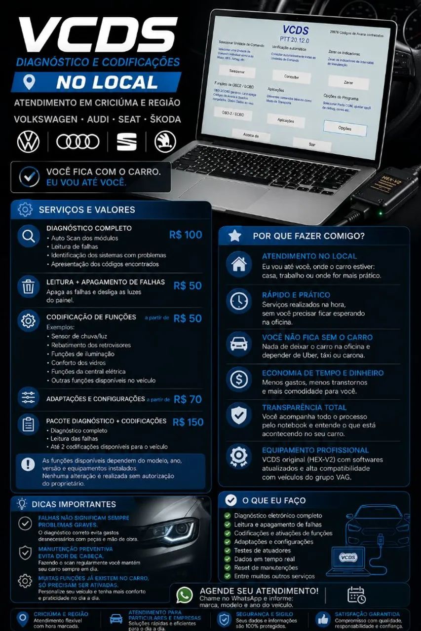 VCDS / Scanner / Falhas