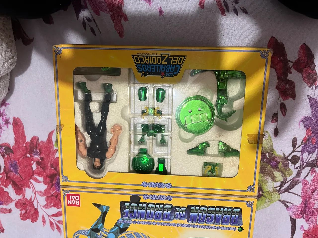Boneco Cavaleiros Do Zodíaco Shiryu De Dragão Bandai (Usado