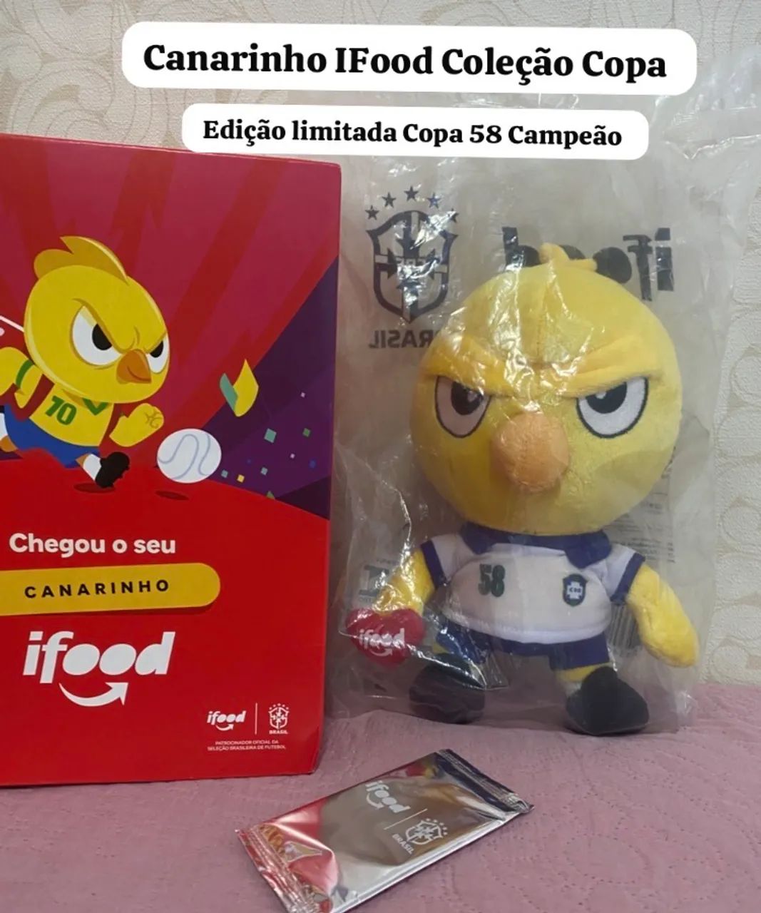 Canarinhos IFood original 