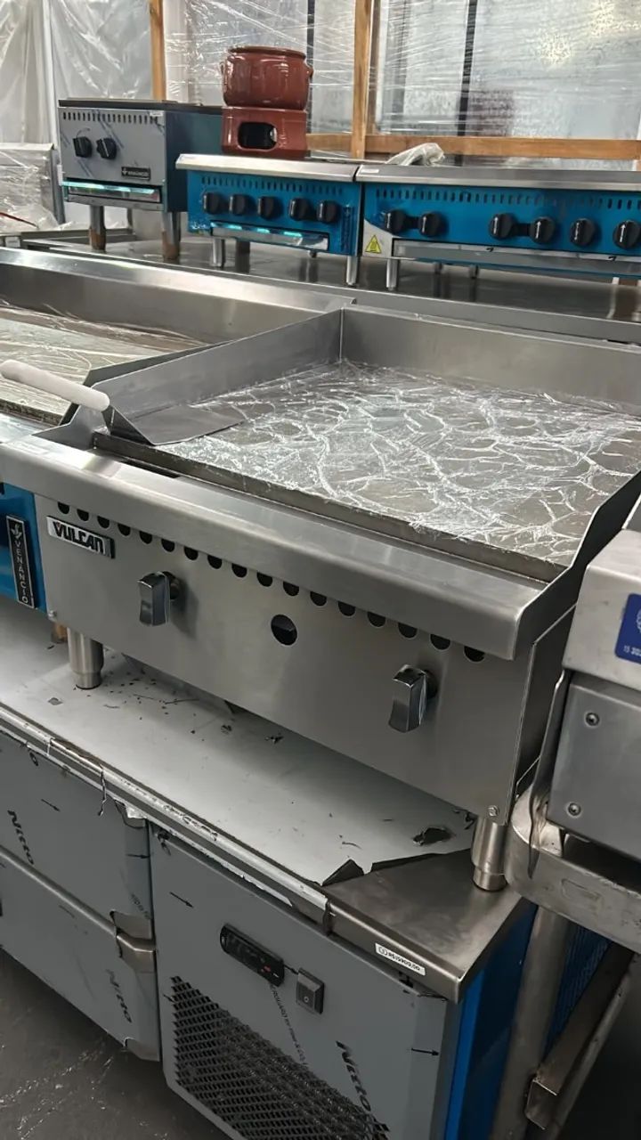 CHAPA VULCAN 60 CM A GÁS - IMPECÁVEL!