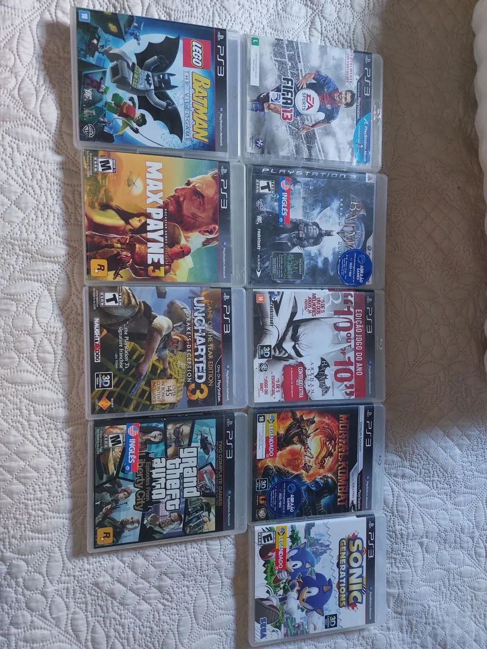 Jogos ps3 diversos
