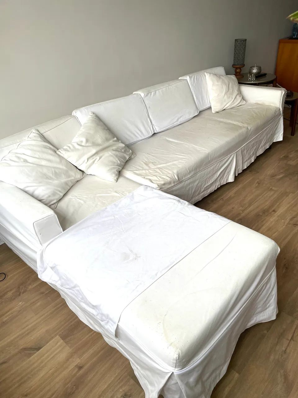 GRÁTIS Sofa com chaise - Foto 3