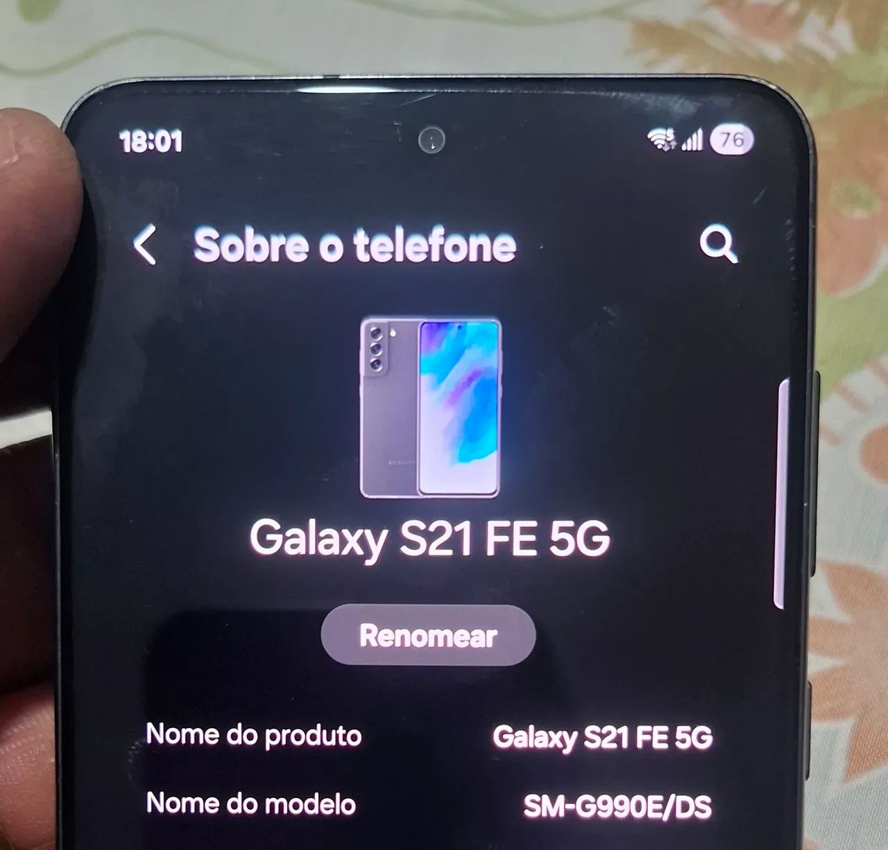 Samsung S 21 FE 
