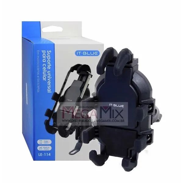 Suporte de Celular para Moto e Bicicleta LE-114 - It-Blue - Foto 2