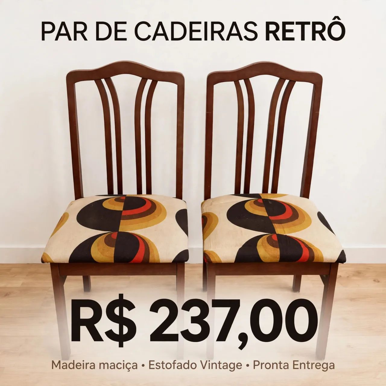 CADEIRAS VINTAGE 