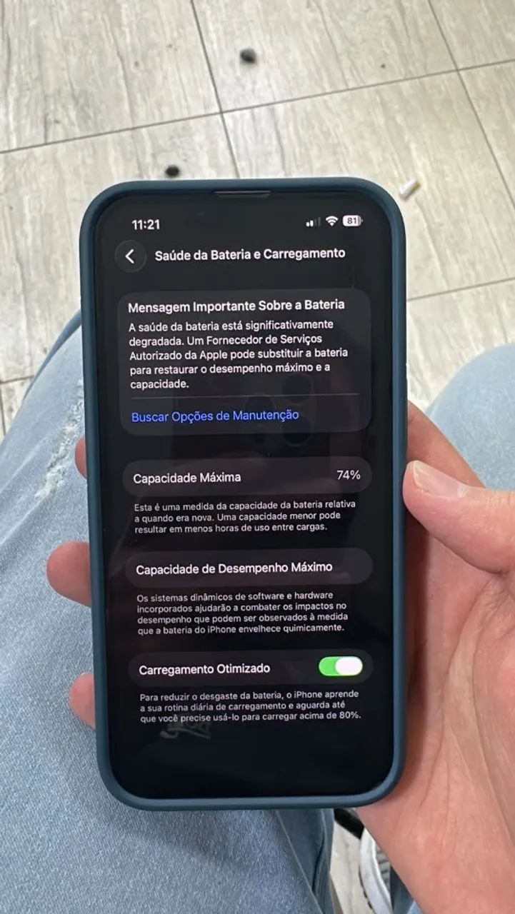 Iphone 13 256gb Branco Estado de Zero  - Foto 5