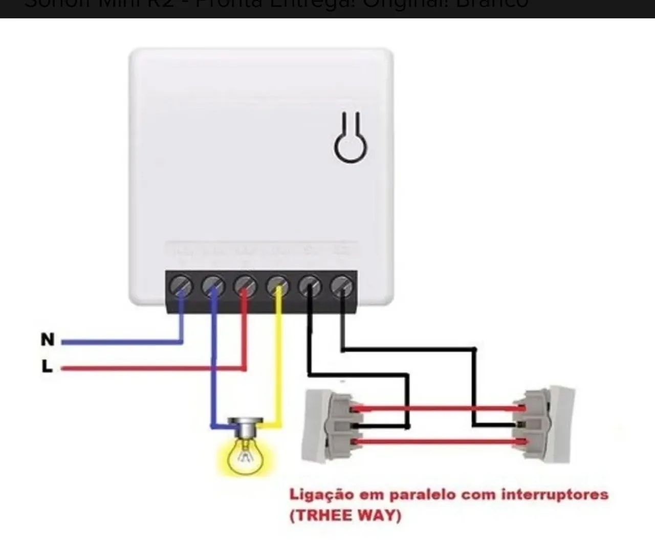 Sonoff mini interruptor inteligente  - Foto 3