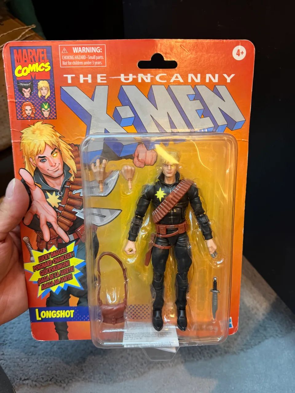 Longshot marvel legends (lacrado)