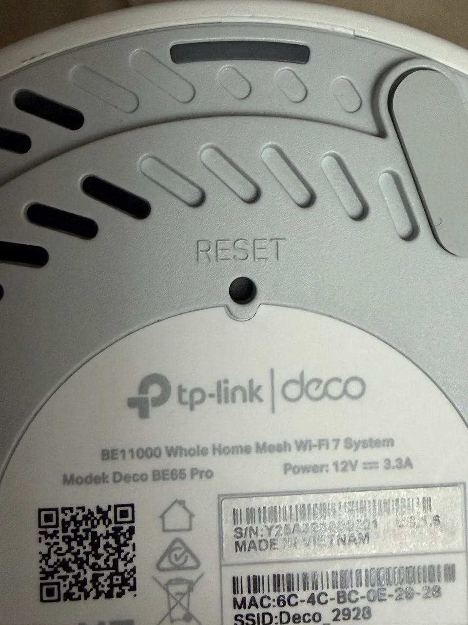 TP-Link Deco BE65 Pro Wi-Fi 7 Mesh - Novo - Foto 3