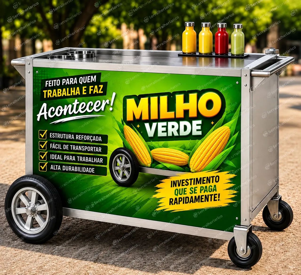 VENDO CARRINHO MILHO 1300 REAIS 
