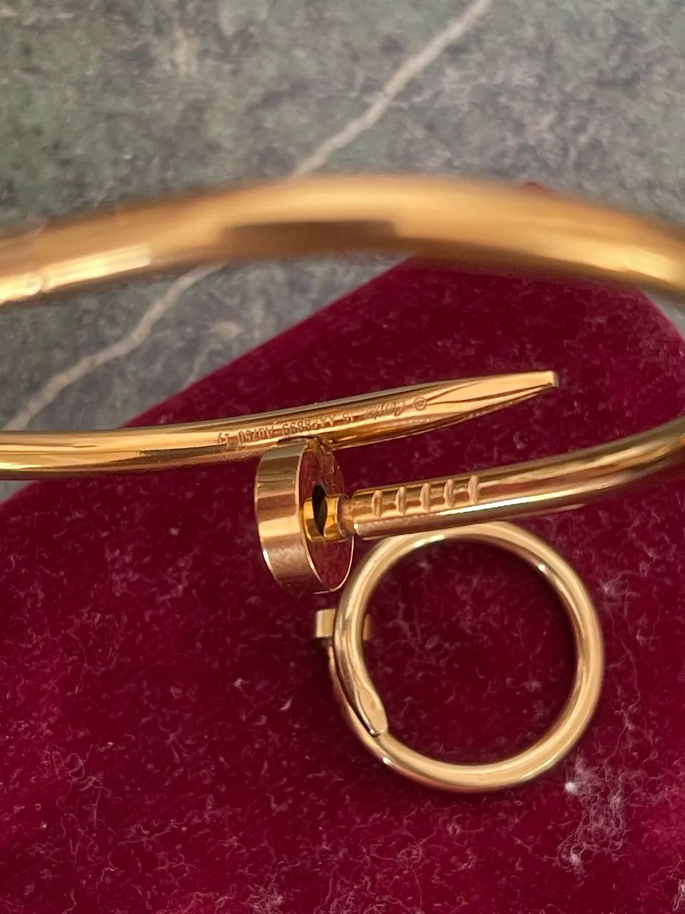 Vendo um conjunto,bracelete e um anel  - Foto 3