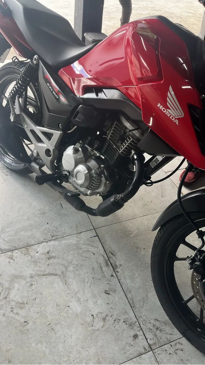 Honda 160 estado de zero só pega e roda 