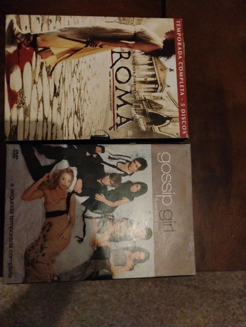Dvd séries Roma e Gossip girl