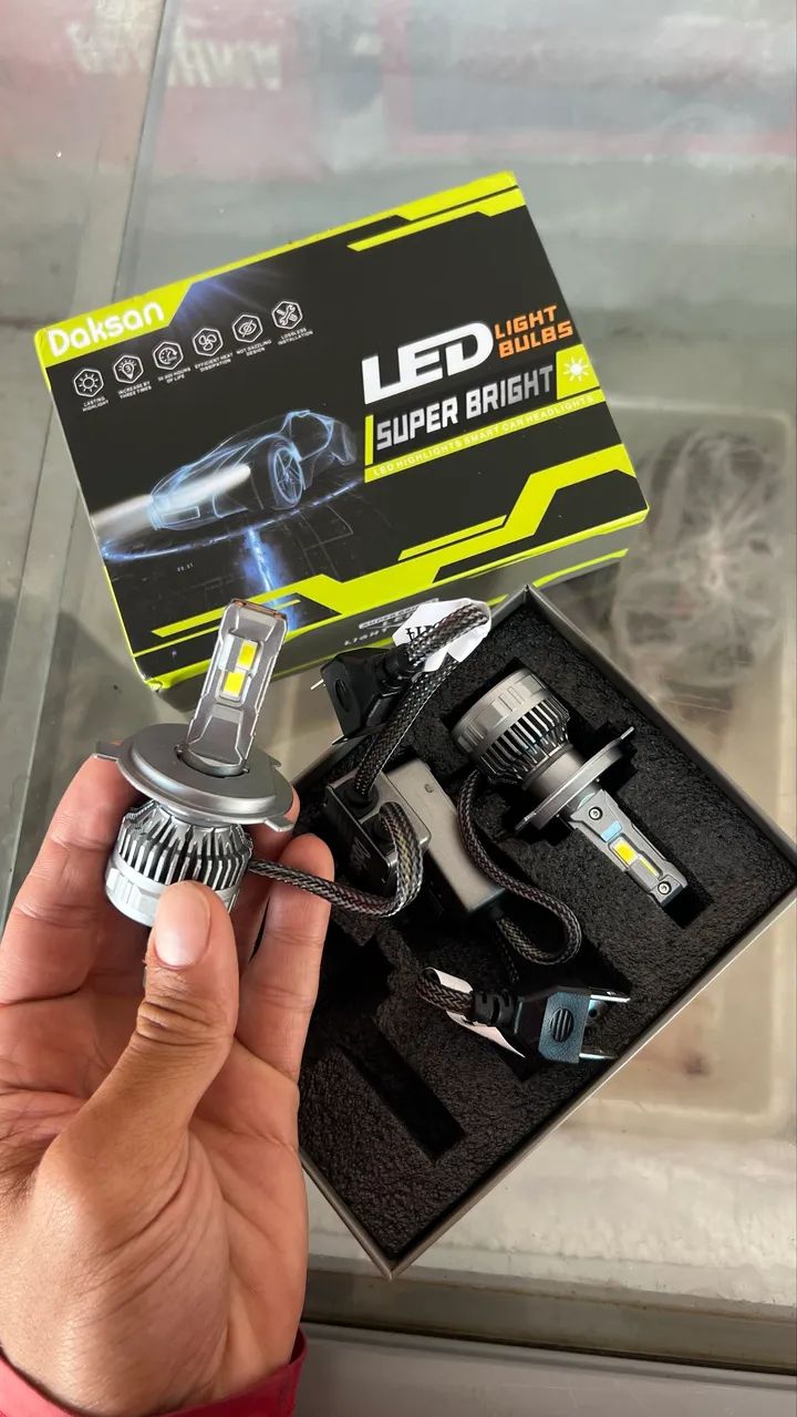 LED H4 PARA CARRO 6500K - Foto 2