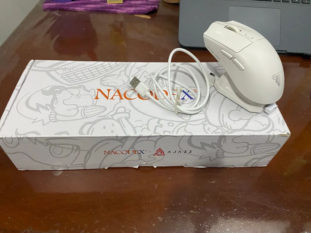 Teclado mecânico + Mouse Gamer + Webcam com tripé  - Foto 5