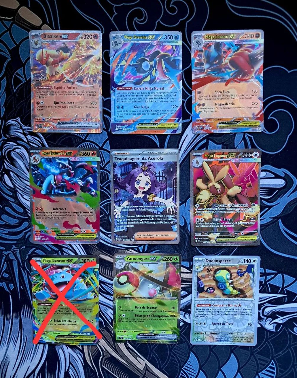 Cartas Pokémon IR, Ex, Promo e Mega - Lote 01 - Foto 2
