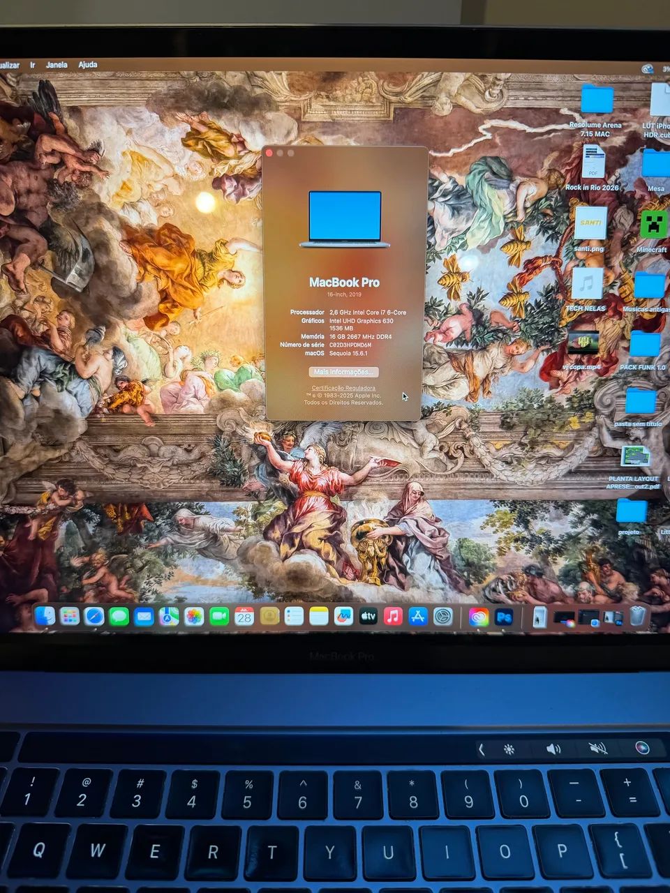 MacBook Pro 2019 Touch Bar 16 polegadas - Foto 3