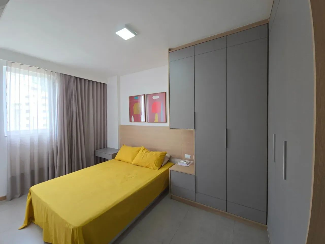 02 quartos/suite mobiliado - Foto 2