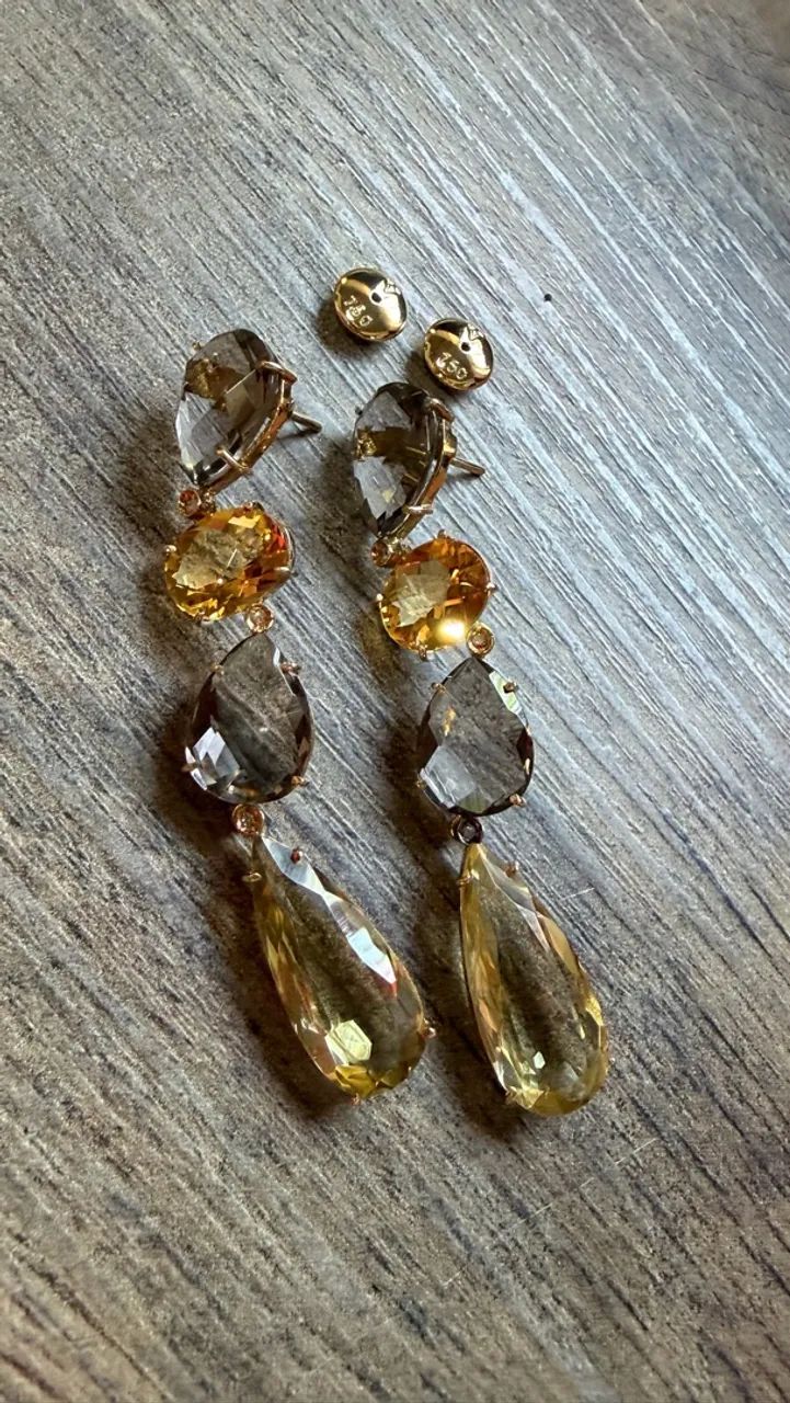 Par de brincos ouro amarelo Vivara  - Foto 2
