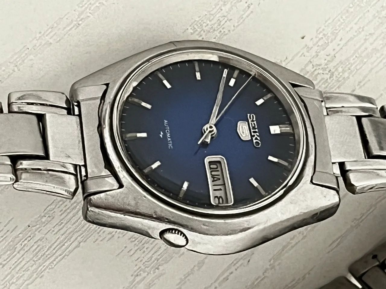 Seiko 5 automático - Azul Sunburst  - Foto 2
