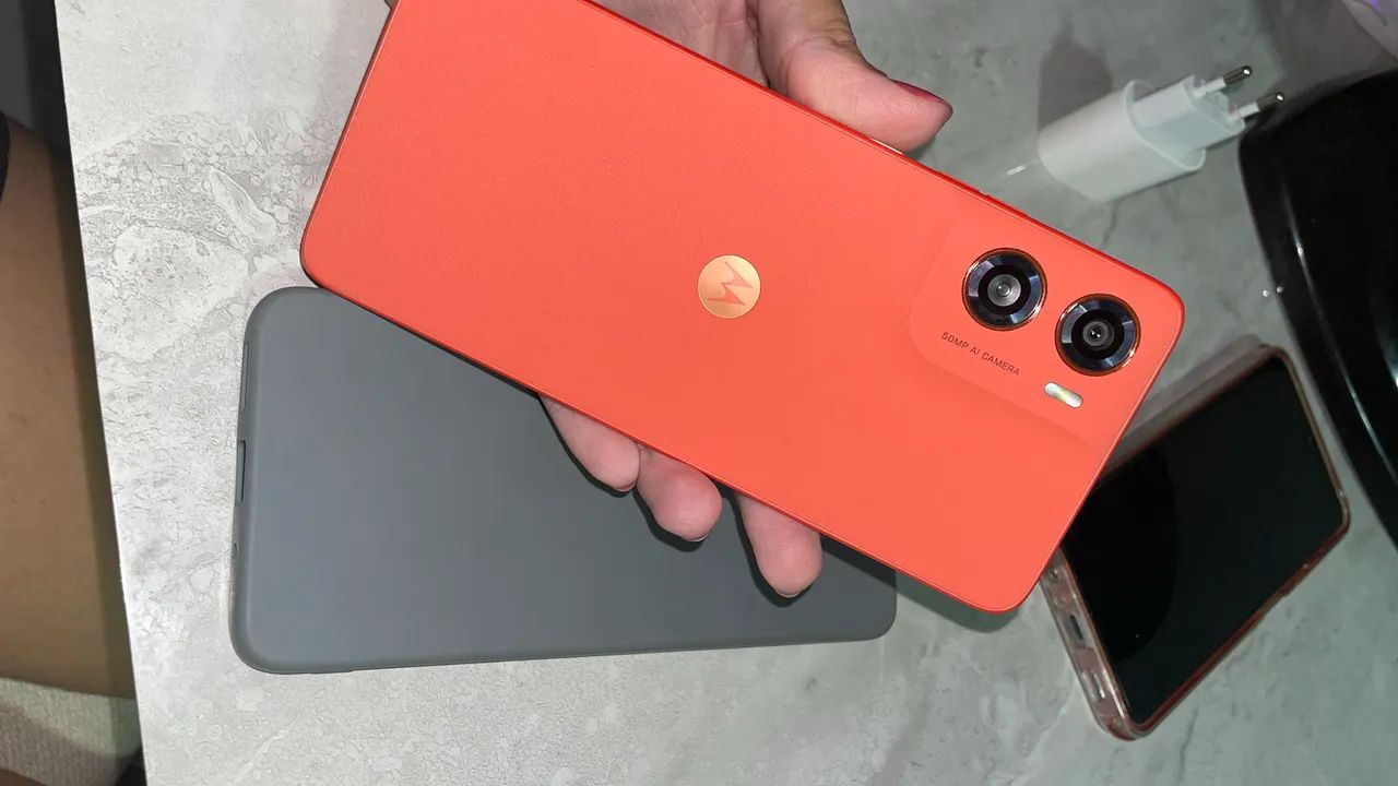Motorola G06 128 LARANJA - Foto 2