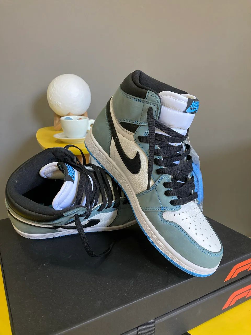 Nike Air Jordan 1 University Blue UNC - Foto 3